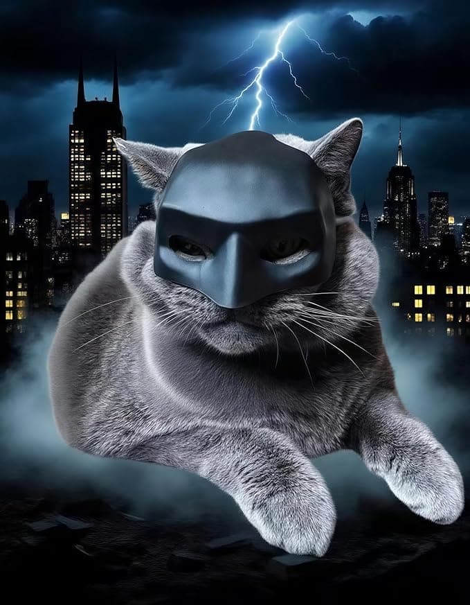 Cat Cosplay Superhero Mask
