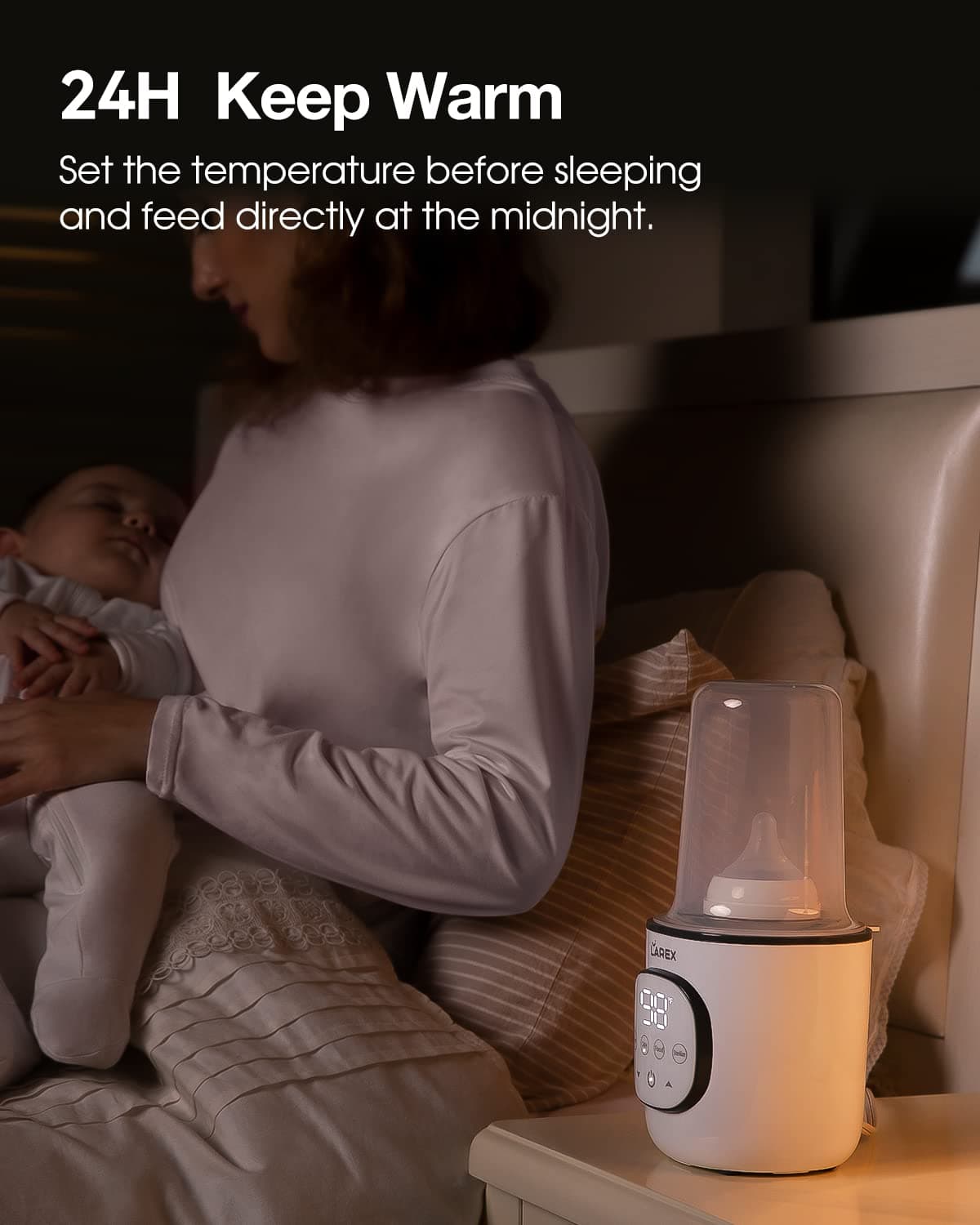Digital Breastmilk Bottle Warmer with Temperature Control