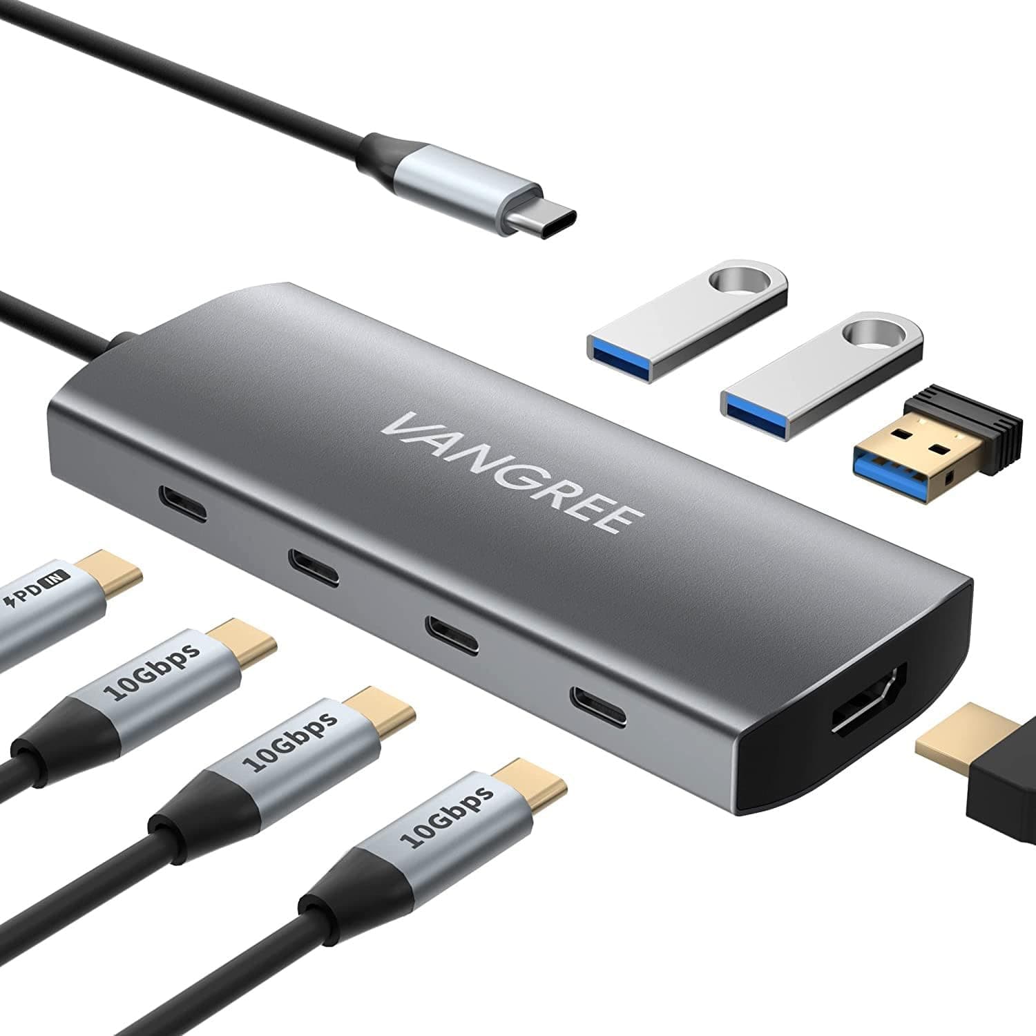 VANGREE USB-C Multiport Hub Adapter