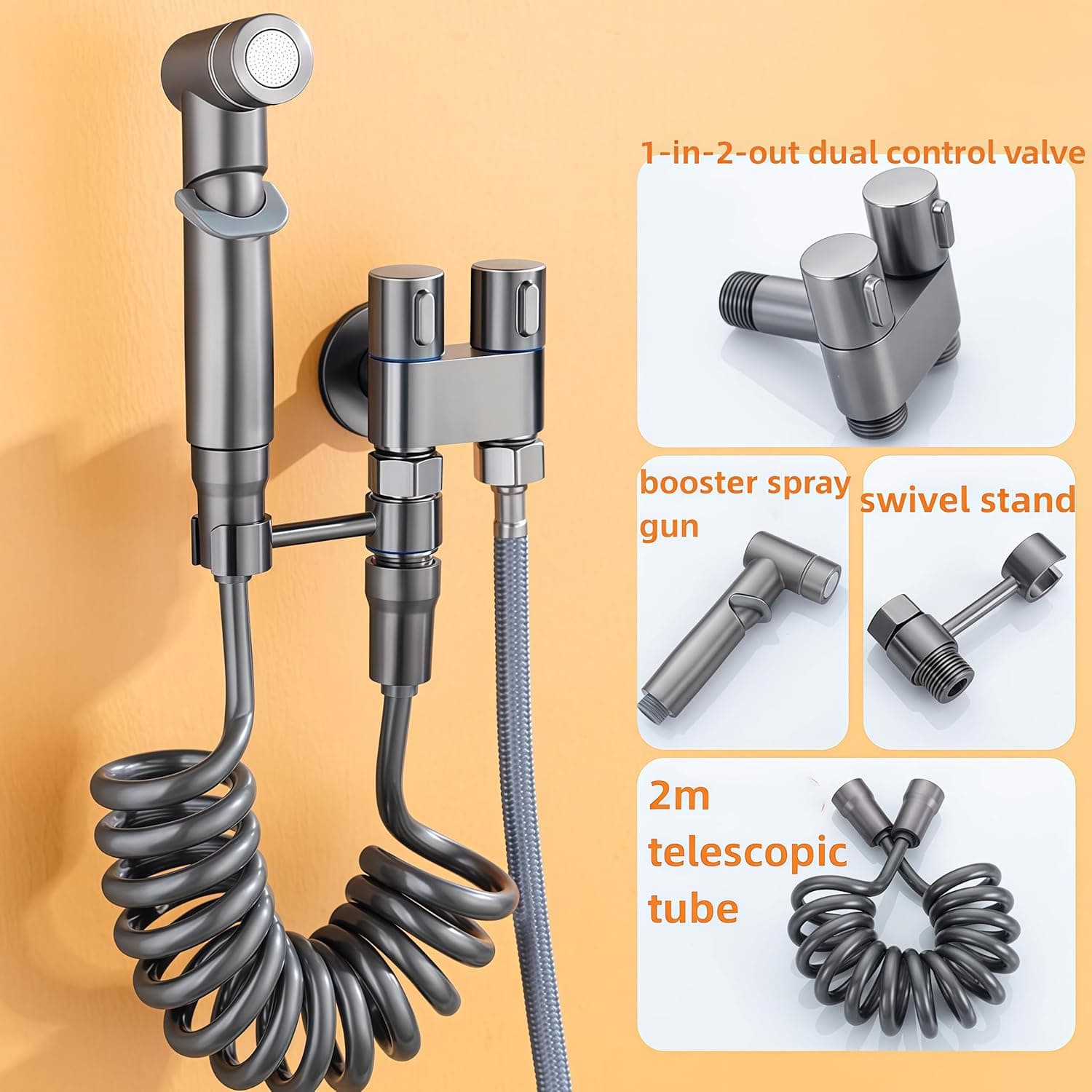 WINXYMIN Handheld Faucet Splitter